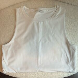 White Thong Bodysuit with Snap Closure